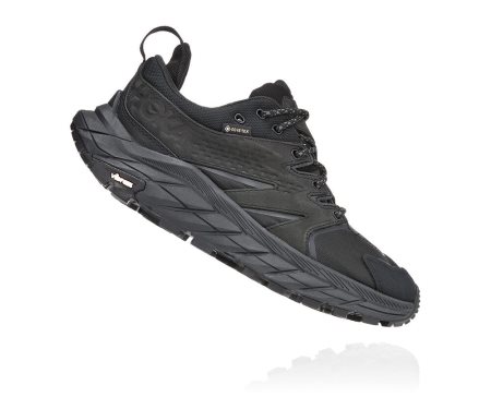 Hoka One One Anacapa Low Gore-tex Moški Čevlji Črna / Črna SI-421730H